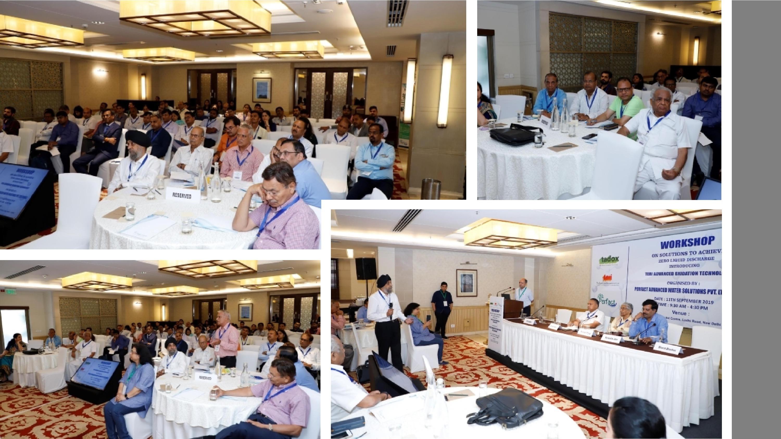 Workshop on Solutions to achieve Zero Liquid Discharge